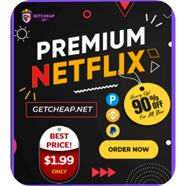 Netflix Account | Premium 4K UHD | 5 (Screen) | 30 Days