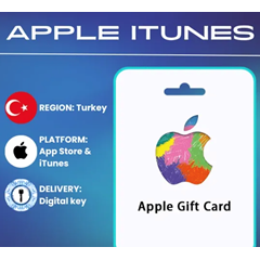 🍏iTunes & App Store 🍏GIFT CARD 10-1000 TL ТУРЦИЯ🇹🇷