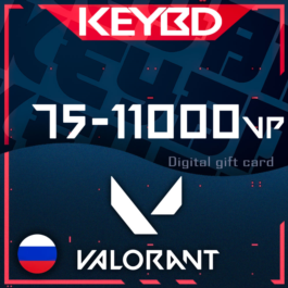 🔰VALORANT POINTS RU🟣75-11000 VP RUSSIA🟣AUTODELIVERY