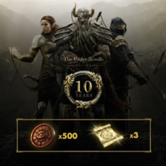 🔑 THE ELDER SCROLLS ONLINE - БОНУС 10-Й ГОДОВЩИНЫ XBOX