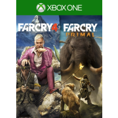 🔥🎮FAR CRY 4 & FAR CRY PRIMAL BUNDLE XBOX KEY🎮🔥