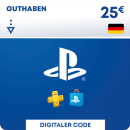 Playstation PSN 💳 25 EUR 🎮Germany