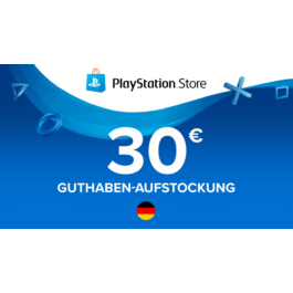 Playstation PSN 💳 30 EUR 🎮Germany