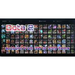 DOTA 2 аккаунт 🔥 от 30 до 999 предметов✅+ Почта