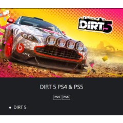 💥DIRT 5 🔵 PS4 / PS5 🔴ТУРЦИЯ🔴