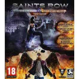 Saint Wor IV Re-Elected Gat Out of Hell Xbox