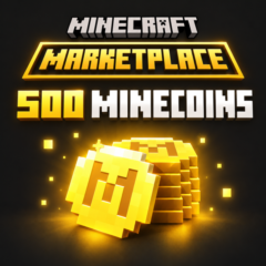 ⚡ Minecraft 500 Minecoins 🟨 Ключ ПК | Xbox