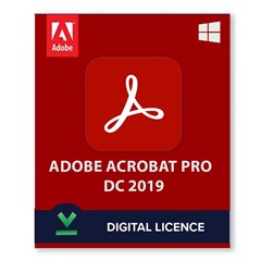 Adobe Acrobat 2018 Pro 1 Windows PC Perpetual Key