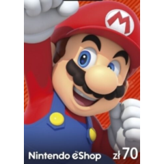 Nintendo eShop💳Card 70 PLN злотых⚡Key🍄Нинтендо⚡Польша