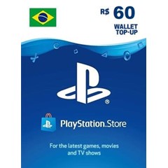 Карта PlayStation PSN 60 BRL (Реалов)💰Ключ💳Бразилия💰