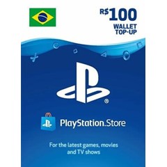 Карта PlayStation PSN 100 BRL Реалов💰Ключ💳Бразилия💰