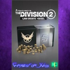 ☀️Tom Clancy’s The Division 2 – 1050 Premium Credits Pack XBOX DLC
