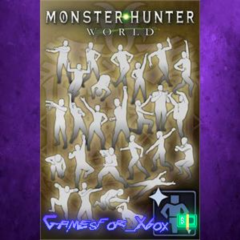 ☀️Monster Hunter World - Complete Gesture Pack XBOX DLC