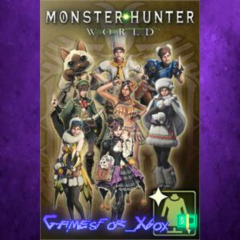 ☀️Monster Hunter World - Complete Handler Costume Pack XBOX DLC