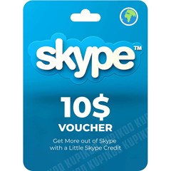 🔥Skype Gift Cards 10$/25$/50$ Global