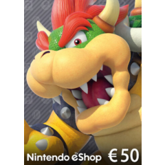 Nintendo eShop💳Карта 50 EUR Евро🍄Нинтендо🍄Германия🍄