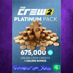 ☀️The Crew 2 Platinum Crew Credits Pack XBOX DLC