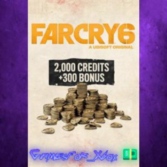☀️FAR CRY 6 - MEDIUM PACK 2,300 CREDITS XBOX DLC