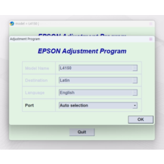 Сброс EPSON AdjProg L4150L4151L4153L4156L4158