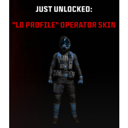 🔑Blue MONSTER ENERGY |MW3|LO PROFILE" OPERATOR SKIN