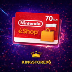 💎 Карта Nintendo eShop 70zł PLN 🔥Польша💎