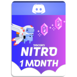 DISCORD NITRO GİFT CODE 1 MONTH +2BOOSTS 🚀ALL ACC