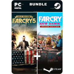 ✅💙FAR CRY 5 FAR CRY 5 GOLD + FAR CRY NEW DAWN DELUXE💙