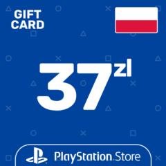 ⭐️Карта Пополнения PSN 37 Злотых (PLN) Польша