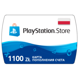 PlayStation Network Card 1100 PLN (PL) 🔵Poland