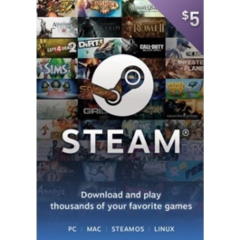 🔥Steam Gift Card 5/10/20 USD GLOBAL