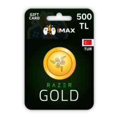 Razer Gold 500 TL-TRY Gift Card 🇹🇷