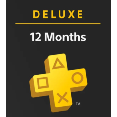 PlayStation Plus Deluxe - 12 месяцев + 190TL баланса (Турция)