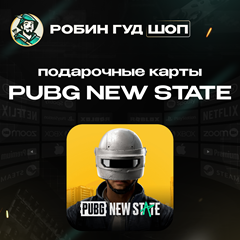 🎮PUBG NEW STATE⚫️GLOBAL💥300—16800 NC💥GIFT CARD