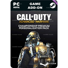 ✅💙COD: AW - CHAMPIONSHIP PREMIUM PERSONALIZATION PACK