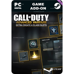 ✅💙COD: ADVANCED WARFARE - EXTRA CREATE A CLASS SLOTS💙