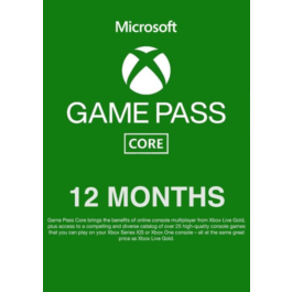 💎 XBOX GAME PASS CORE( 12 Months )💎 INDIA