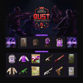 RUST TWITCH DROPS ✅ ROUND 36 AUTO ISSUE ✨16/16 SKINS