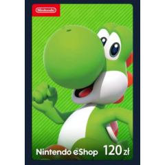 Nintendo eShop Card 120zl КЛЮЧ🔑 Nintendo Site Poland