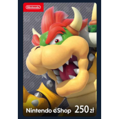 Nintendo eShop Card 250zl КЛЮЧ🔑 Nintendo Site Poland