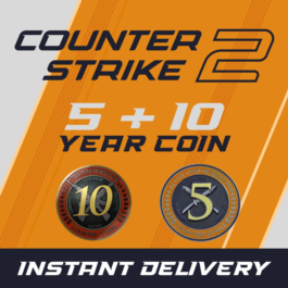 10 LEVEL STEAM | 5+10 YEARS TOKEN CS2 | GUARANTEED