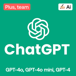 🌐ChatGPT 4o subscription | Plus, pro, team | No login