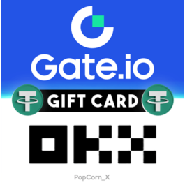 🔷 Gate.io - OKX Gift Card 100 - 1000 ✅ FAST + PRICE 🔥