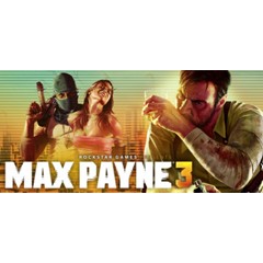 🔑Max Payne 3 | Ключ Rockstar РФ+СНГ+Весь МИР/GLOBAL🌏