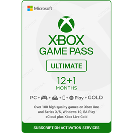 XBOX GAME PASS ULTIMATE 13 MONTHS