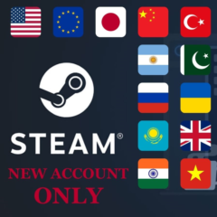 Измените регион Steam для вашего НОВОГО аккаунта Steam