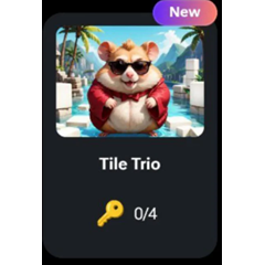 🐹🔑 Tile Trio | КОДЫ НА КЛЮЧИ ДЛЯ HAMSTER KOMBAT