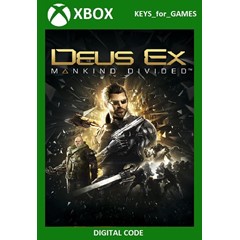 ✅🔑Deus Ex Mankind Divided XBOX ONE/Series X|S 🔑 КЛЮЧ