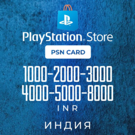 PlayStation(PSN) 1000-12000 INR(Rupee) 🔵 India