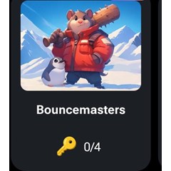 🐹🔑 Bouncemasters | КОДЫ НА КЛЮЧИ ДЛЯ HAMSTER KOMBAT