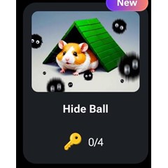 🐹🔑 Hide Ball | КОДЫ НА КЛЮЧИ ДЛЯ HAMSTER KOMBAT